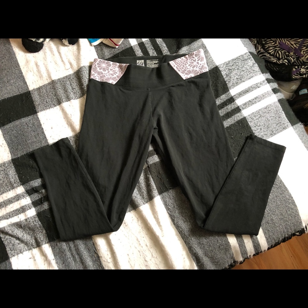 PINK cotton yoga leggings